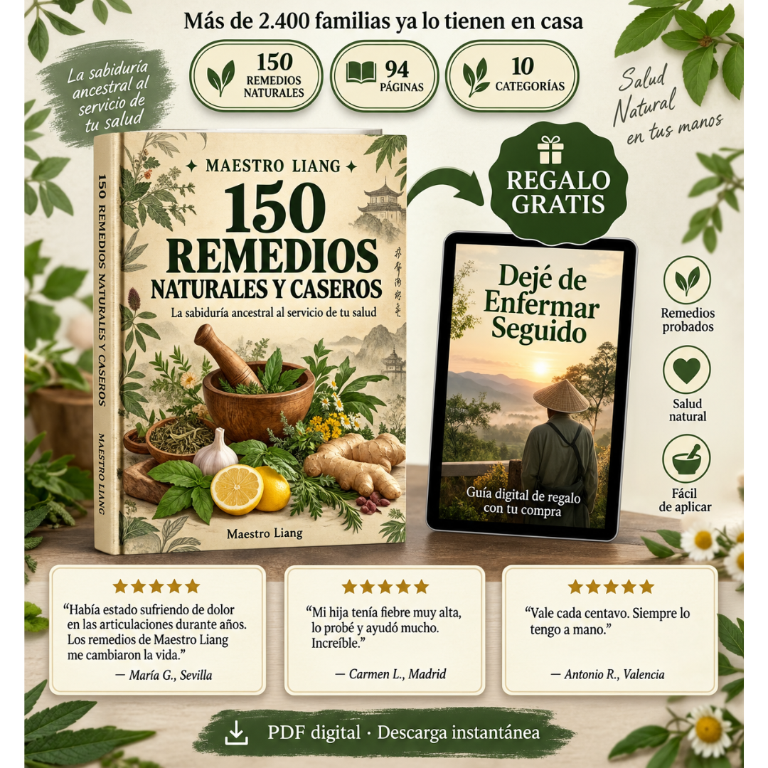 150 REMEDIOS NATURALES Y CASEROS: Maestro Liang