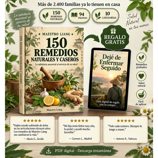 150 REMEDIOS NATURALES Y CASEROS: Maestro Liang